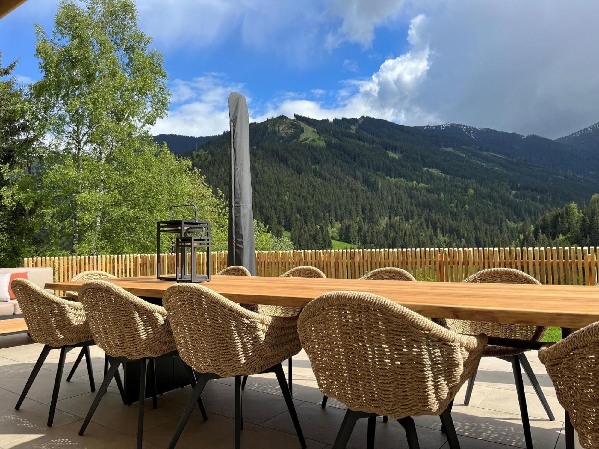 Chalet Huski Viehhofen Saalbach-Hinterglemm Exterior foto