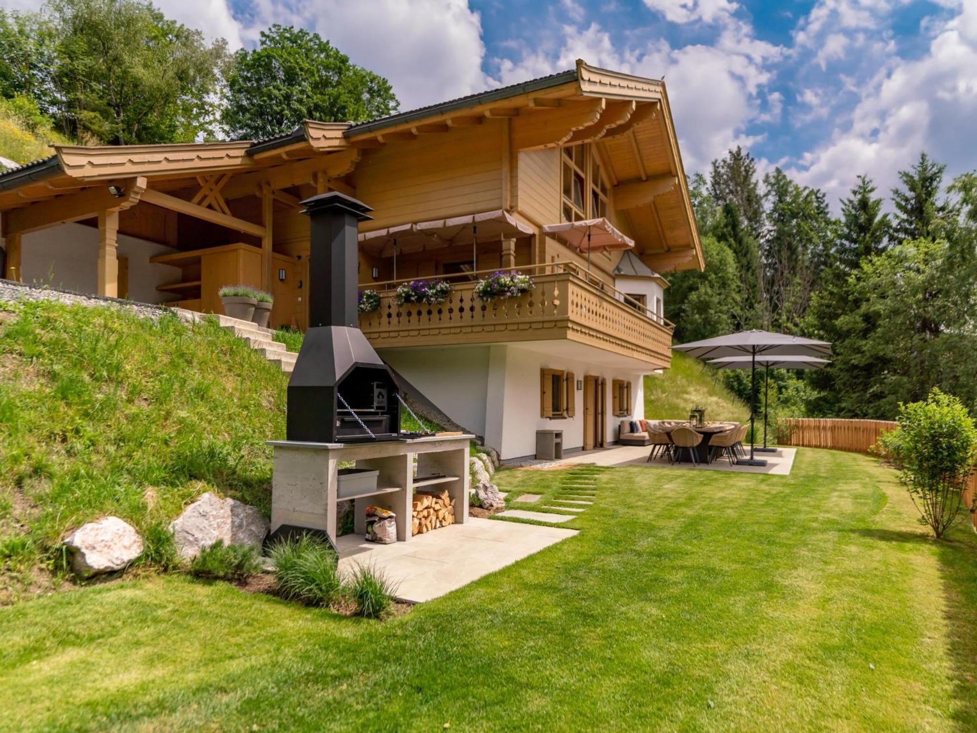 Chalet Huski Viehhofen Saalbach-Hinterglemm Exterior foto